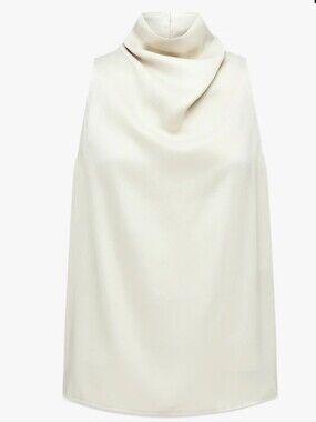 rag & bone Jana Sleeveless Top Ivory  Cream Size XSmall